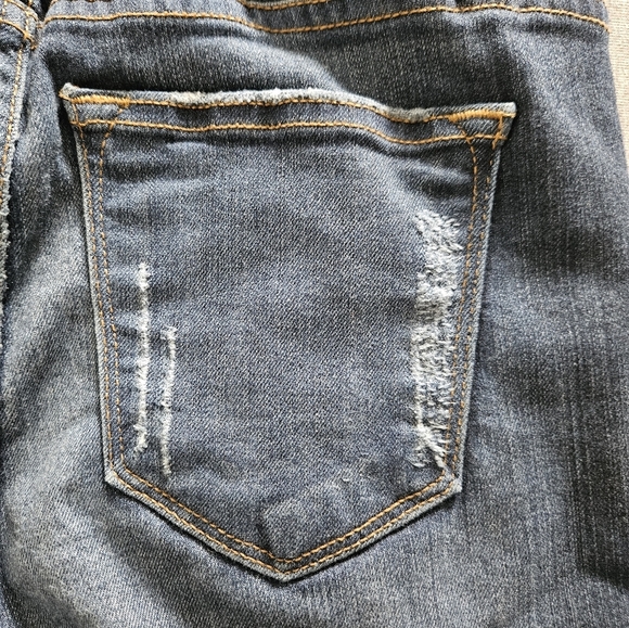 Judy Blue Womens Distressed Blue Jeans Size 9 - Picture 8 of 13